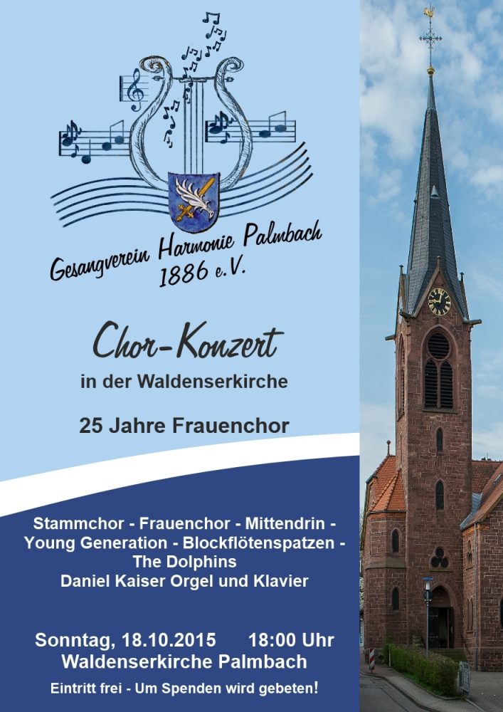 Chor-Konzert in der Waldenserkirche