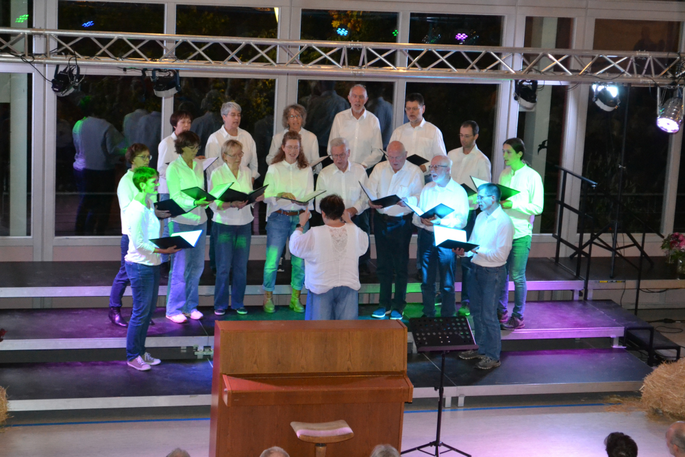 miTTendrin beim Konzerte der modernen Chöre in Auerbach | Gesangverein Harmonie Palmbach - Eintracht Auerbach